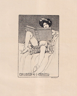 Karel Jaroslav Obrátil (1866 - 1945) - Erotické exlibris