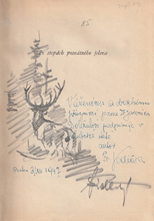 Jiří Židlický (1895 - 1950) -  František Vodička: Po stopách posvátného jelena