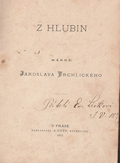 Jaroslav Vrchlický (1853 - 1912) -  Z hlubin