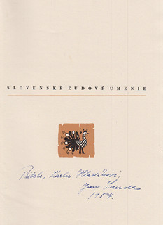 Jan Lauda (1898 - 1959) - Slovenské ľudové umenie I., II. - Architektúra, kroje a výšivky ; keramika, rezba , maľba