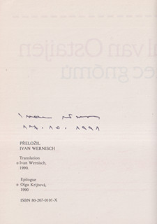 Ivan Wernisch (1942) - Paul van Ostaijen: Tanec gnómů & Paul Klee: Čáry