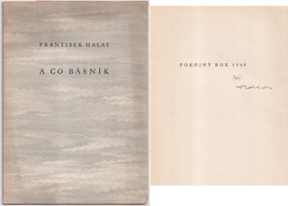 František Halas (1901 - 1949) -  A co básník