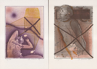 Milan Erazim (1946) - Muž jménem Job - deset barevných litografií