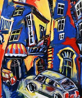 Drahoslav Šolta (1960) - Auta před hotelem