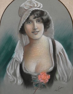 Rudolf Vácha (1860 - 1939) - Dívka