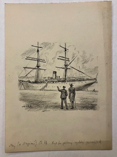 Knižní ilustrace ke knize K. Maye, str. 66