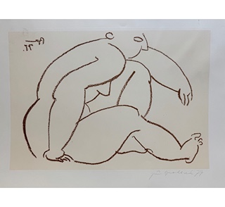 Jiří Bradáček (1922 - 1984) - Sedici akt