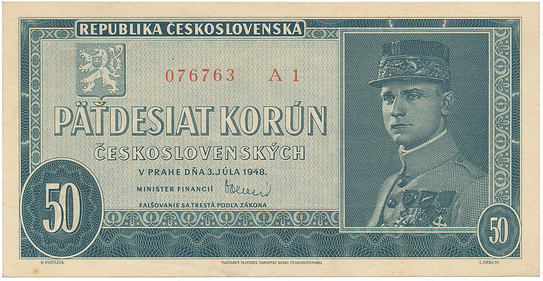 Československo, 1945 - 1953