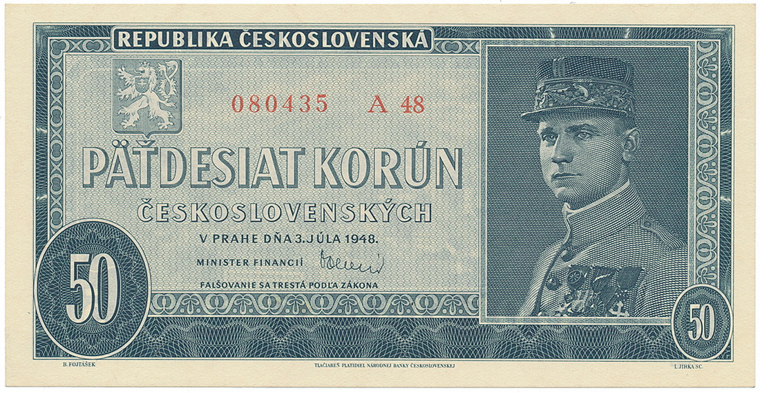 Československo, 1945 - 1953