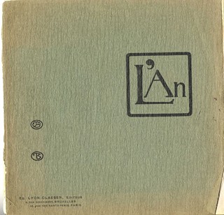 Melchers Franz M., Braun Thomas (1868-1944), (1876-1961) - Bibliofilie "L'An - Rok" - Franz M. Melchers, Thomas Braun