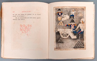 Delteil Joseph, Touchagues Louis (1894-1978), (1893-1974) - Bibliofilie "JEANNE D´ARC (Johanka z Arku), Joseph Delteil - ilustrace L. Touchagues