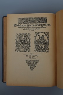 Mattioli Pietro Andrea/Mathioli Petr Ondřej (1501-1577) - Bibliofile "Herbář M.D.XCVI." - P. O. Mattioli, faksimilie