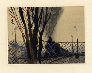 Němec Bohumil (1912-1985) - "Parní lokomotiva"