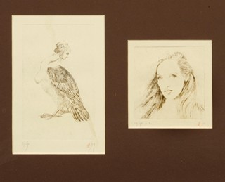 Běhounek Jiří (1929 - 2005) - Harpyje a dívka