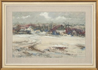 Vondráček Josef (1906 - 1983) - Zima u České Skalice
