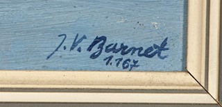 Josef Václav Barnet (1907 - 1990) - Praha - Karlův most