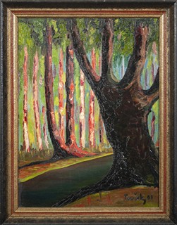 Ladislav (Láďa) Tousek (1895) - Strom u cesty