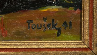 Ladislav (Láďa) Tousek (1895) - Strom u cesty