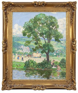Majer Antonín (1882 - 1963) - U jezu