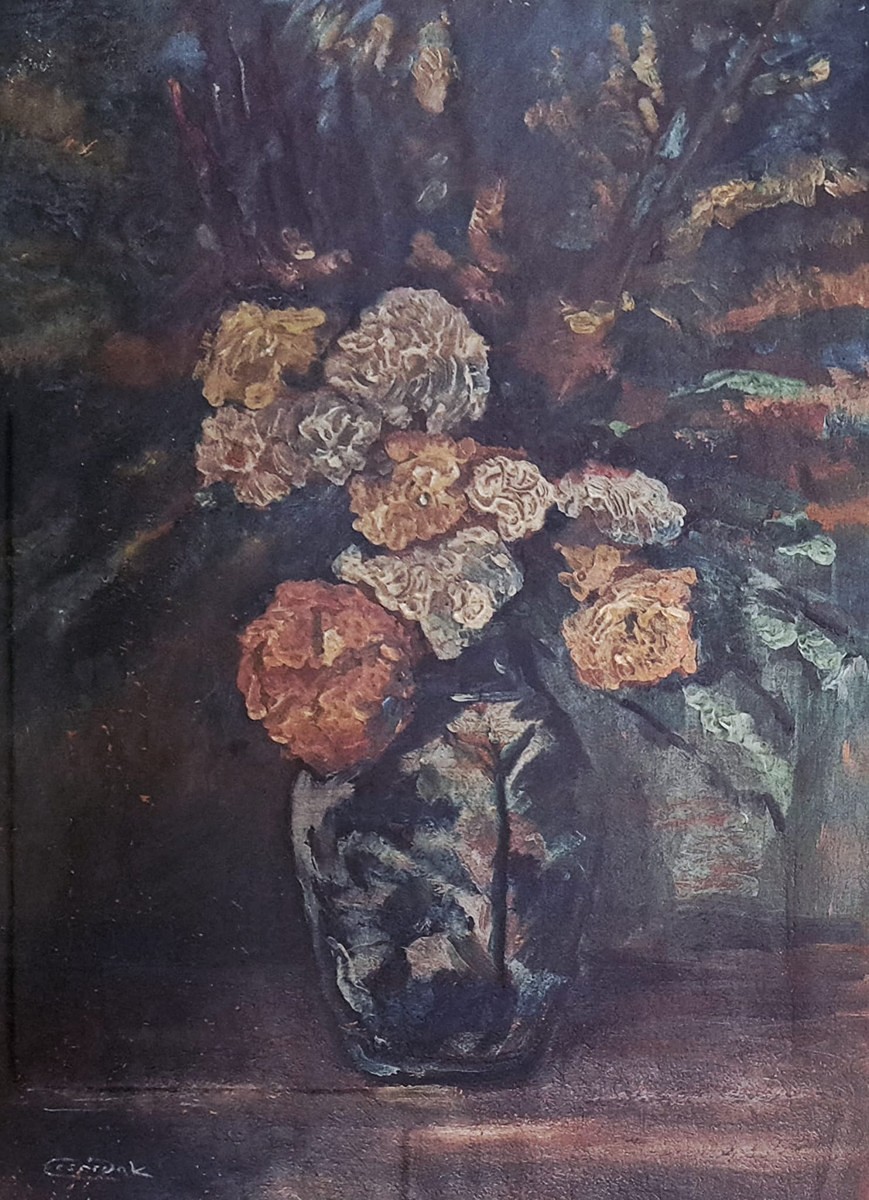 Ľudovít Csordák (1864 - 1937) - Kytice ve váze