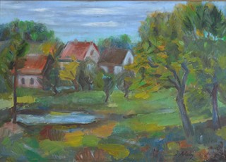 Janko Alexy (1894 - 1970) - Chalupy na Liptově