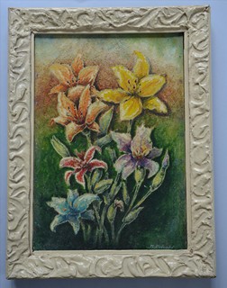 Mária Medvecká (1914 - 1987) - Kytice lilií
