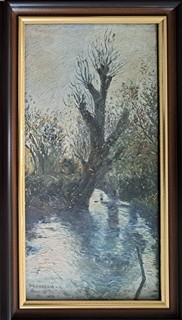 Jozef Teodor Mousson (1887 - 1946) - Říčka v podvečer (La Petite Riviére)