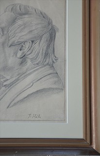 Jan Hála (1890 - 1959) - Starosta - návrh plakety