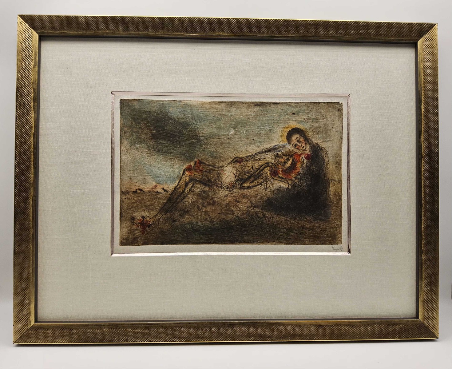 Pieta v polích