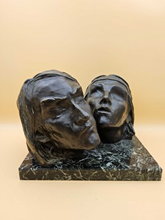 František Bílek - Hlavy slepců - z cyklu Život