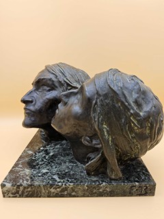 František Bílek - Hlavy slepců - z cyklu Život