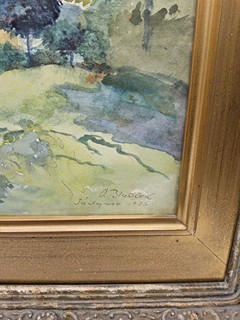 Oldřich Blažíček (1887 - 1953) - Partie z Jáchymova