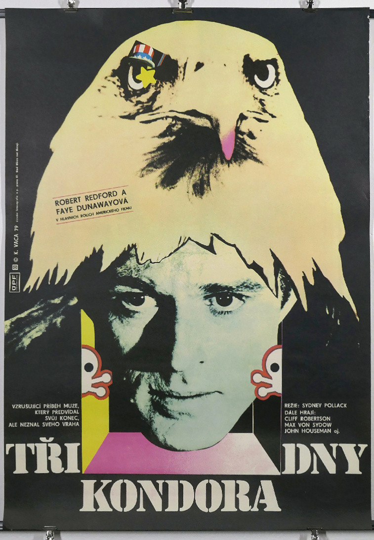 Karel Vaca (1919-1989) - Filmový plakát Tři dny kondora
