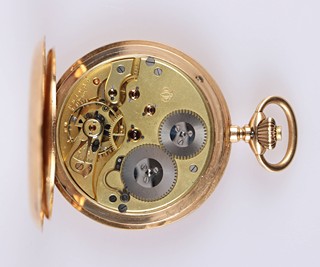 Zlaté pánské hodinky Schaffhausen s původní etuí a certifikátem