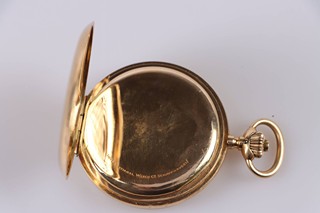 Zlaté pánské hodinky Schaffhausen s původní etuí a certifikátem