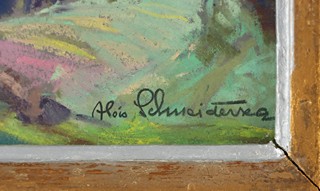 Alois Schneiderka (1896 - 1958) - Krajina v Beskydech