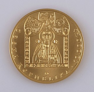 Zlatá mince: 10.000 Kč, Příchod věrozvěstů Konstantina a Metoděje na Velkou Moravu 2013