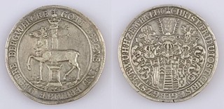 Mimořádně vrácný 2 tolar: Stolberg-Stolberg – Doppeltaler 1707, Gründler