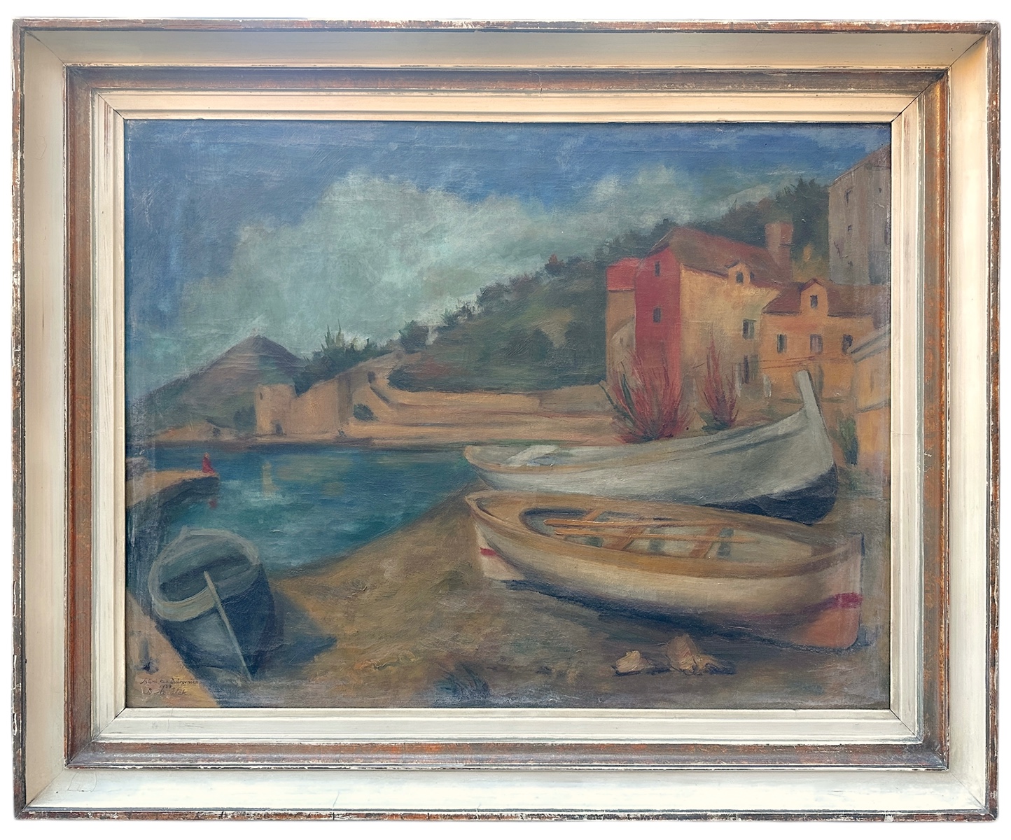 Bedřich Horálek (1913 - 1989) - Lodě u Dubrovníka
