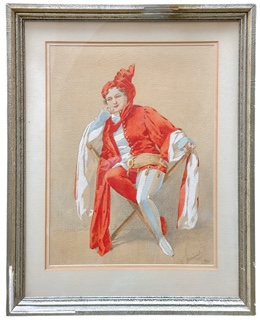 Karel Šimůnek (1869 - 1942) - Šašek
