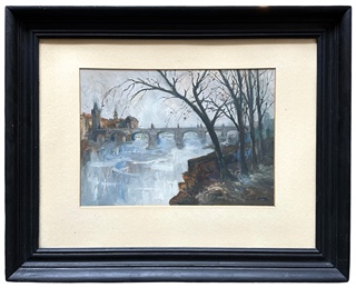 Karel Hodr (1910 - 2002) - Karlův most