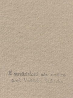 Vojtěch Sedláček (1892 - 1973) - Konvolut 3x malba