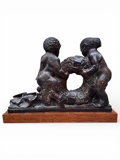 Michael Powolny (1871 - 1954) - Satyr a dívka
