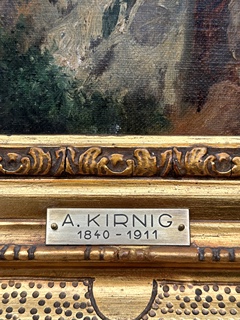 Alois Kirnig (1840 - 1911) - Stromoví ve skalách