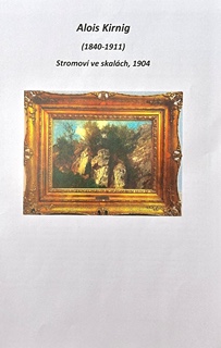 Alois Kirnig (1840 - 1911) - Stromoví ve skalách