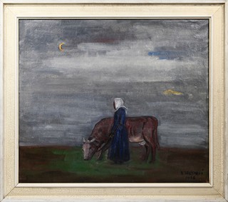 Helena Salichová (1895 - 1975) - Na pastvě