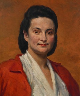 Vladimír Stříbrný (1905 - 1970) - Portrét ženy