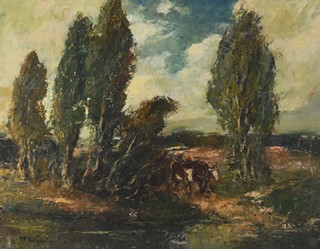 Václav František Ulšmíd (1903 - 1985) - U brodu