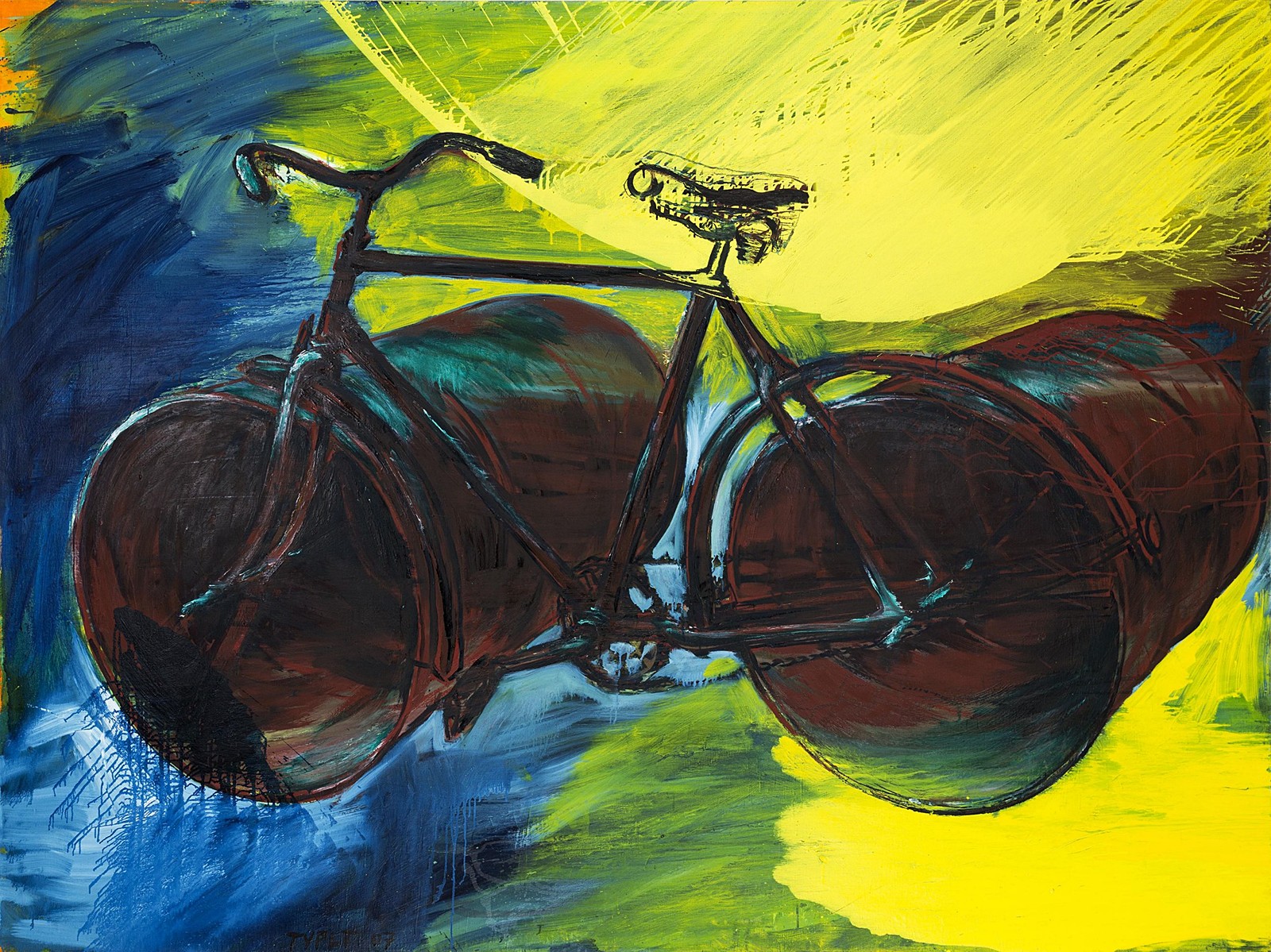 Tour de France in yellow / in Gelb