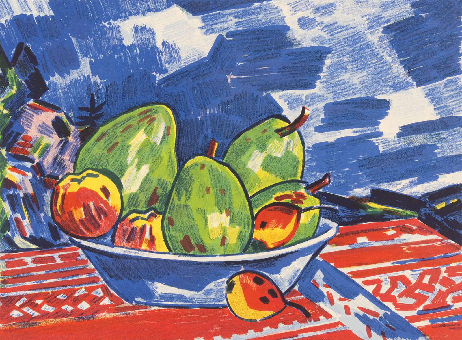 Špála Václav 1985–1946 - Zátiší s ovocem, 1942